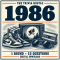 The Trivia Hustle Themed Round: 1986 — 1 ROUND • 15 QUESTIONS