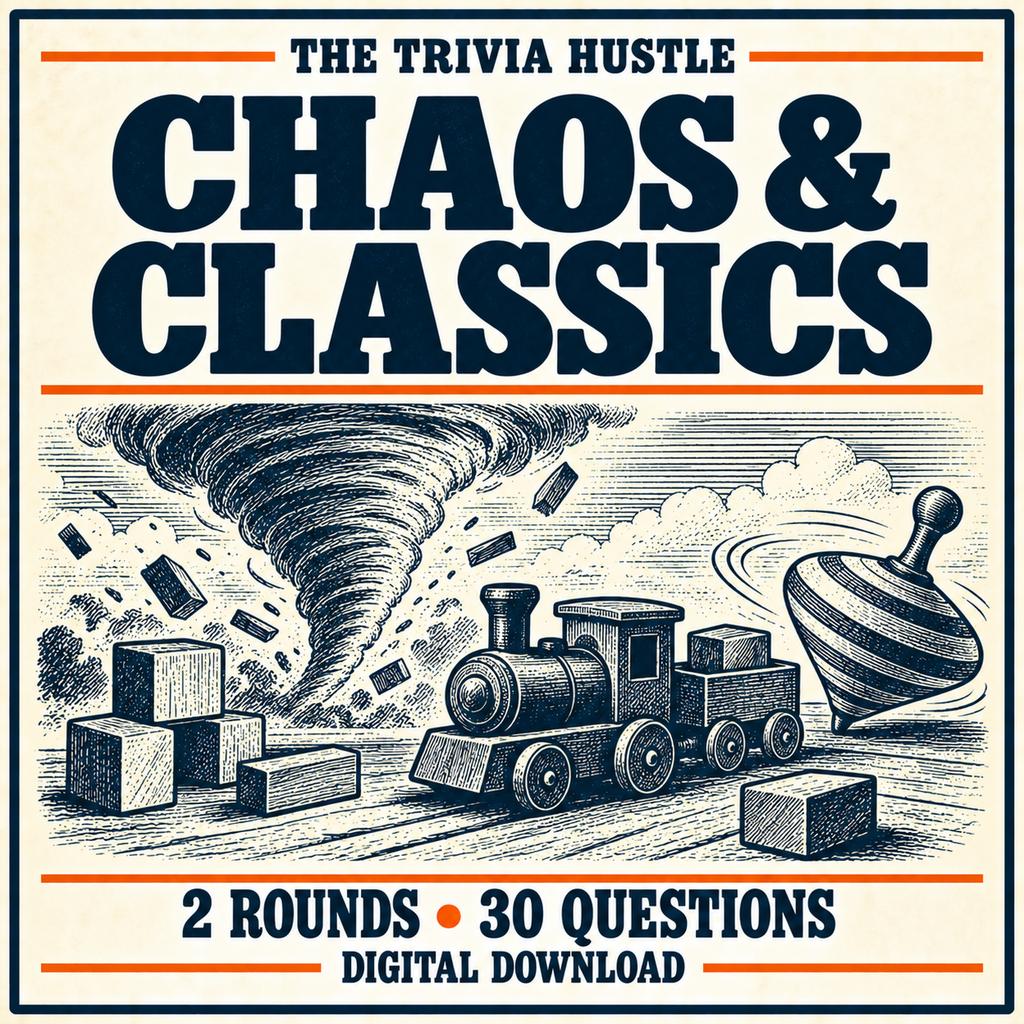 The Trivia Hustle Archive Two-Round Pack: Chaos & Classics — matching illustrated cover